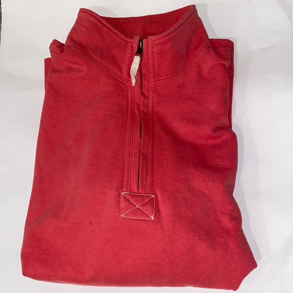 🎉HP🎉NWT Gear for Sports Men’s Sweatshirt 1/4 Zip Pull Over Salmon color large - Picture 2 of 16